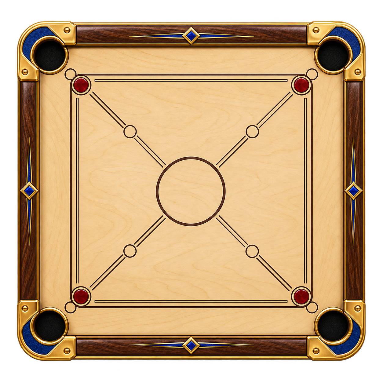 Classic Wood carrom board
